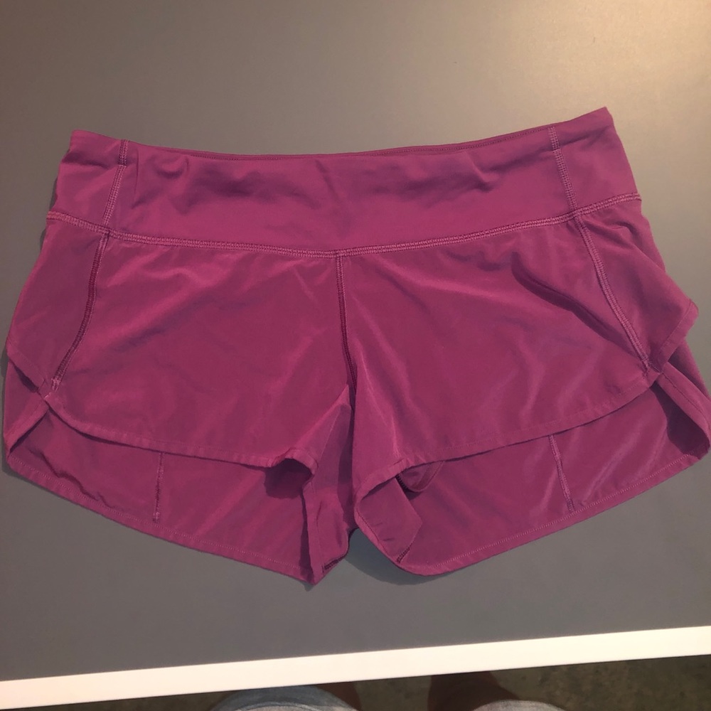 Lululemon speed shorts (made before speed up)